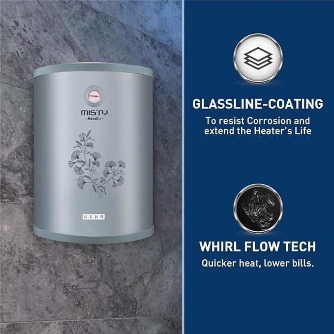 Usha Misty 15L geyser - view 3