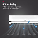 Hitachi 1.5 Ton Class 5 Star, Heavy Duty, Wifi-enabled, Inverter Split AC (RASY518PCAISL2)