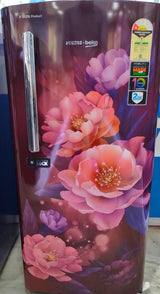 Voltas Beko 175 L 1 Star Direct Cool Single Door Refrigerator 2023 Model (PEONY WINE, RDC208E)