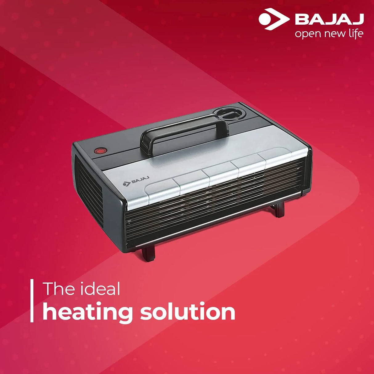 Bajaj Majesty RX 7 2000 Watts Heat Convector Room Heater (Black, ISI Approved)