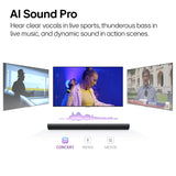 LG S40T 300W 2.1 Channel Dolby Digital, DTS Digital Surround, AI Sound Pro, Wow Interface Soundbar with HDMI, USB & Bluetooth Connectivity (Black)