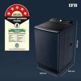 IFB 12 Kg 5 Star with DeepClean® Technology, AI Powered, Fully Automatic Top Load Washing Machine (2025 Model, TL-121RB2SN, Royal Blue)