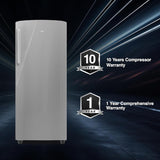 Godrej 268 L 3 Star Turbo Cooling Technology Refrigerator (2024 Model, RD EMARVEL 290C THI ST GL, Steel Glow)