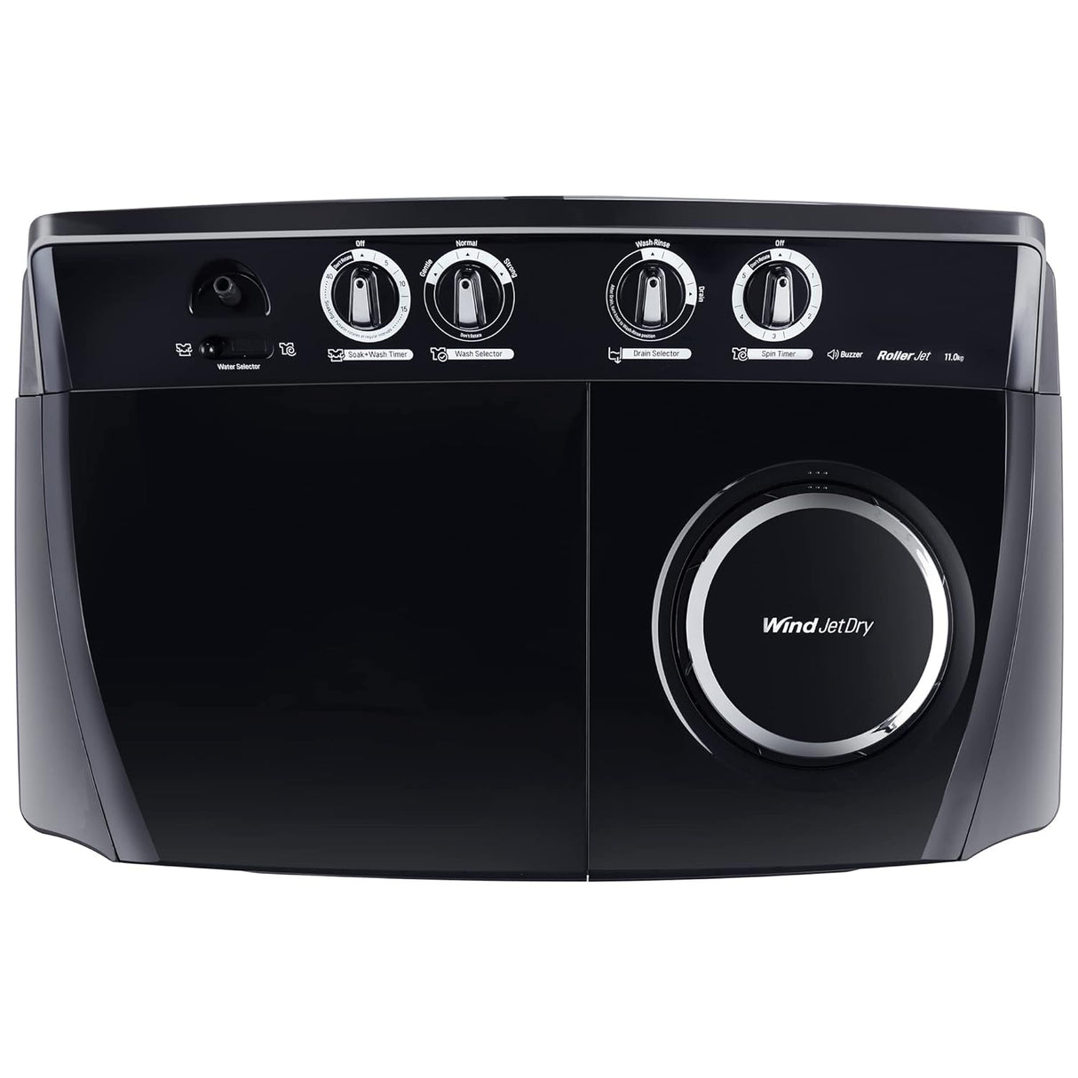 LG 11 Kg 5 Star Wind Jet Dry Rat Away Technology Semi-Automatic Top Loading Washing Machine (P1155SKAZ