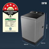 IFB 11 Kg 5 Star with DeepClean® Technology, AI Powered, Fully Automatic Top Load Washing Machine (2025 Model, TL111IN3SN, PowerSteam®, Inbuilt Heater, 5D Wash, Aqua Energie, Inox)