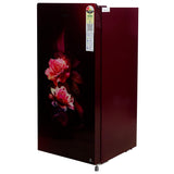 Haier 185 L 2 Star Direct Cool Single Door Refrigerator (HRD-2062CRDG-N,Red Dime Glass Finish)