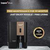 Livpure Allura Premia 7L RO + UV + UF Water Purifier with Super Sediment Filter (Black)