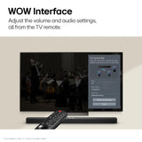 LG S40T 300W 2.1 Channel Dolby Digital, DTS Digital Surround, AI Sound Pro, Wow Interface Soundbar with HDMI, USB & Bluetooth Connectivity (Black)