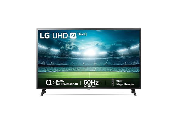 LG 139 cm (55 inches) 4K Ultra HD Smart LED TV 55UQ7500P (Ceramic Black)