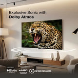 Sansui 127 cm (50 Inch) 4K Ultra HD QLED Smart Google TV JSW50UG23Q | Dolby Vision, HDR10+ & HLG | MEMC & HSR 120Hz | Dolby Atmos | Screen Sharing | Google Assistant | Bezel-Less LED TV