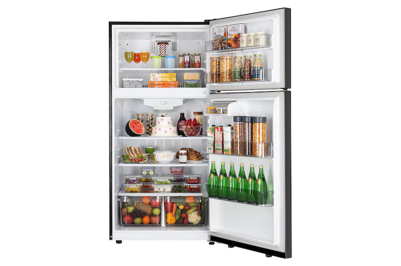 LG 674L Double Door Refrigerator | GLT6816ODMC | Smart Inverter Compressor, Multi-Air Flow, Black Finish