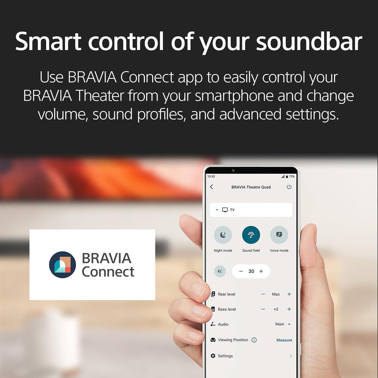 Sony Bravia Theatre Bar 6(HT-B600) 5.1(3.1.2) Channel Dolby Atmos/DTS:X Soundbar with Powerful Wireless subwoofer,2-Upfiring Speaker,Voice Zoom3,BCA App, Bluetooth,HDMI eARC,Remote Control