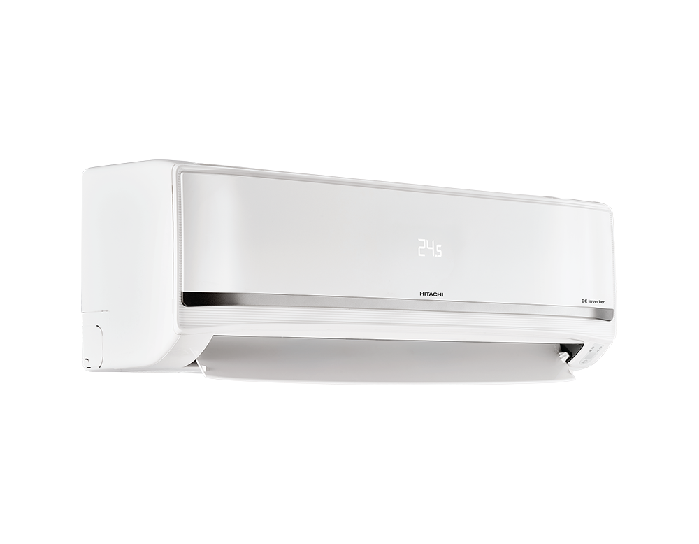 Hitachi 1.0 Ton 5 Star Inverter Split AC (RAK.V512PCDIST) with 4 Way Swing & Display
