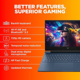 HP Victus Gaming Laptop,12th Gen Intel Core i5-12450H,4GB RTX 2050 GPU,15.6-inch (39.6 cm), FHD,IPS,8GB DDR4, 512GB SSD, Backlit KB,Dual Speakers(MSO, Blue,2.37 kg) FA1312tx