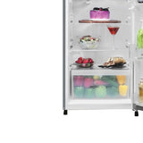 Haier 185L Single Door Refrigerator HRD-2061SMS-N 1 Star Direct Cool Stabilizer Free Moon Silver Finish Fridge