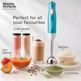 Morphy Richards Pronto Ultra Hand Blender: Multiple Speeds, Stainless Steel Blade