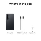 Samsung Galaxy S26 5G (Black, 12GB RAM, 256GB Storage), AI Phone, Photo Assist, Creative Studio, 50MP Camera with ProVisual Engine, Powerful Customized Processor and 4300mAh Battery