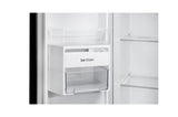 LG 650L 3 Star Side-by-Side Convertible Refrigerator with Multi-Air Flow & Smart Diagnosis™, Ultra Glam Black (GL-B257DUB3)