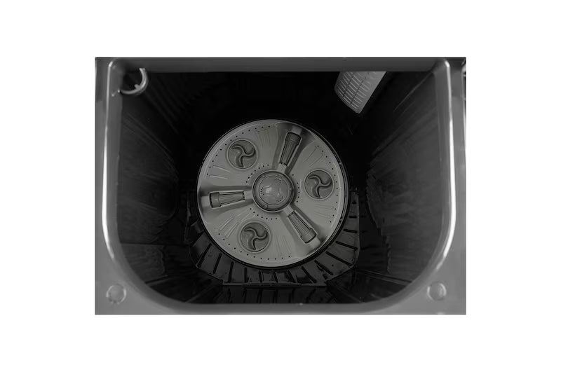 LG 9 Kg Semi-Automatic Top Load Washing Machine | Roller Jet Pulsator+, Wind Jet Dry+, 5 Star, Middle Black | PX900H7SK4Z