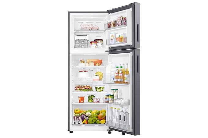 Samsung 236L 2-Star Frost Free Double Door Refrigerator with Digital Inverter (RT40H28W2PNL, Light Doi Metal Silver, 2026 Model)