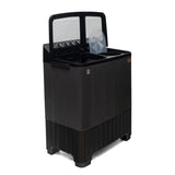 Midea Washing Machine Twin Tub 12 Kg, See Through Glass Lid, Soft Close MWMSA120GPG(KG)