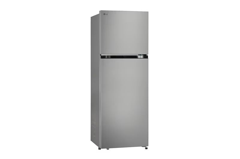 LG 251L Double Door Refrigerator Frost Free Smart Inverter Multi Air Flow Shiny Steel 1 Star Energy Efficient Fridge