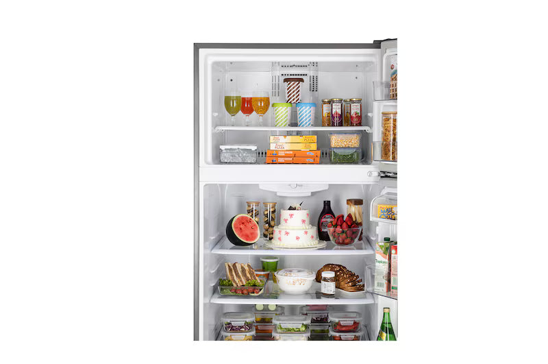 LG GL-T6816ODPZ Side-by-Side Refrigerator (674L, Smart Inverter Compressor, Multi Air Flow Cooling, Frost Free, Shiny Steel Finish, Double Door)