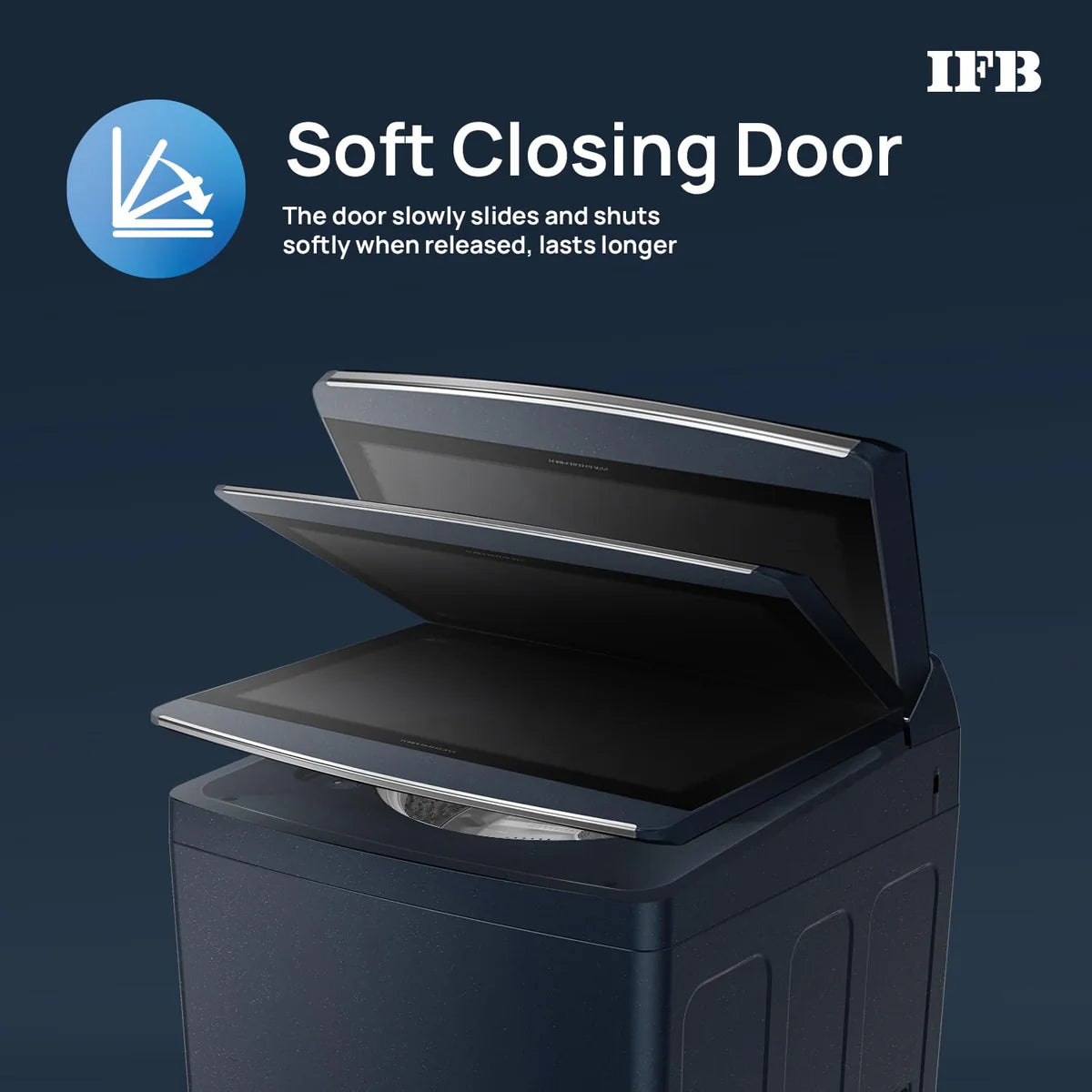 IFB DeepClean® 12 Kg Top Load Washing Machine | Power Steam®, In-Built Heater, Smart Wash Programs (TL121RB2SID Royal Blue))