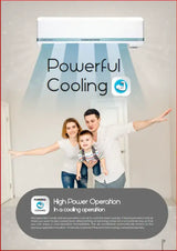 SRK18CAPDA-W 1.5 Ton 2 Star Jet Airflow Split Air Conditioner – 2026 Model, High Power Cooling, White