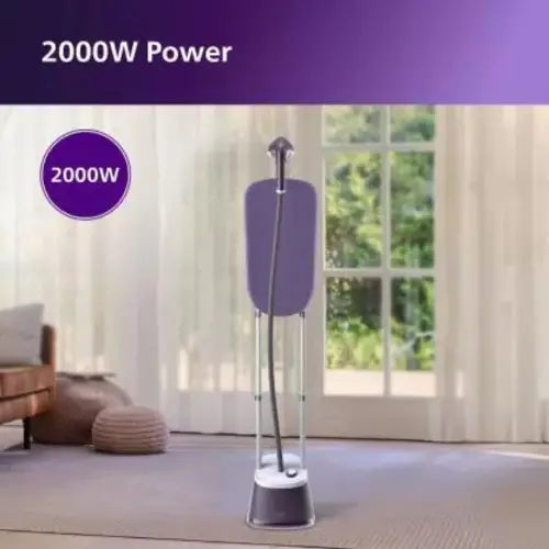 Philips 3000 Series Vertical Garment Steamer STE3160/30 – Large Tank & StyleBoard Design
