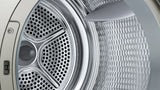 Bosch 9 Kg Silver Inox Tumble Dryer – Series 4 Condenser Model WPG24108IN