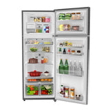 Whirlpool Intellifresh Pro 411L Convertible Refrigerator 1 Star Frost Free Double Door Smart Inverter Gravity Black Large Capacity Fridge