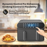 Havells ProLife Delicia 10.5L Digital Air Fryer: 360° Rapid Air Technology, Touch Panel