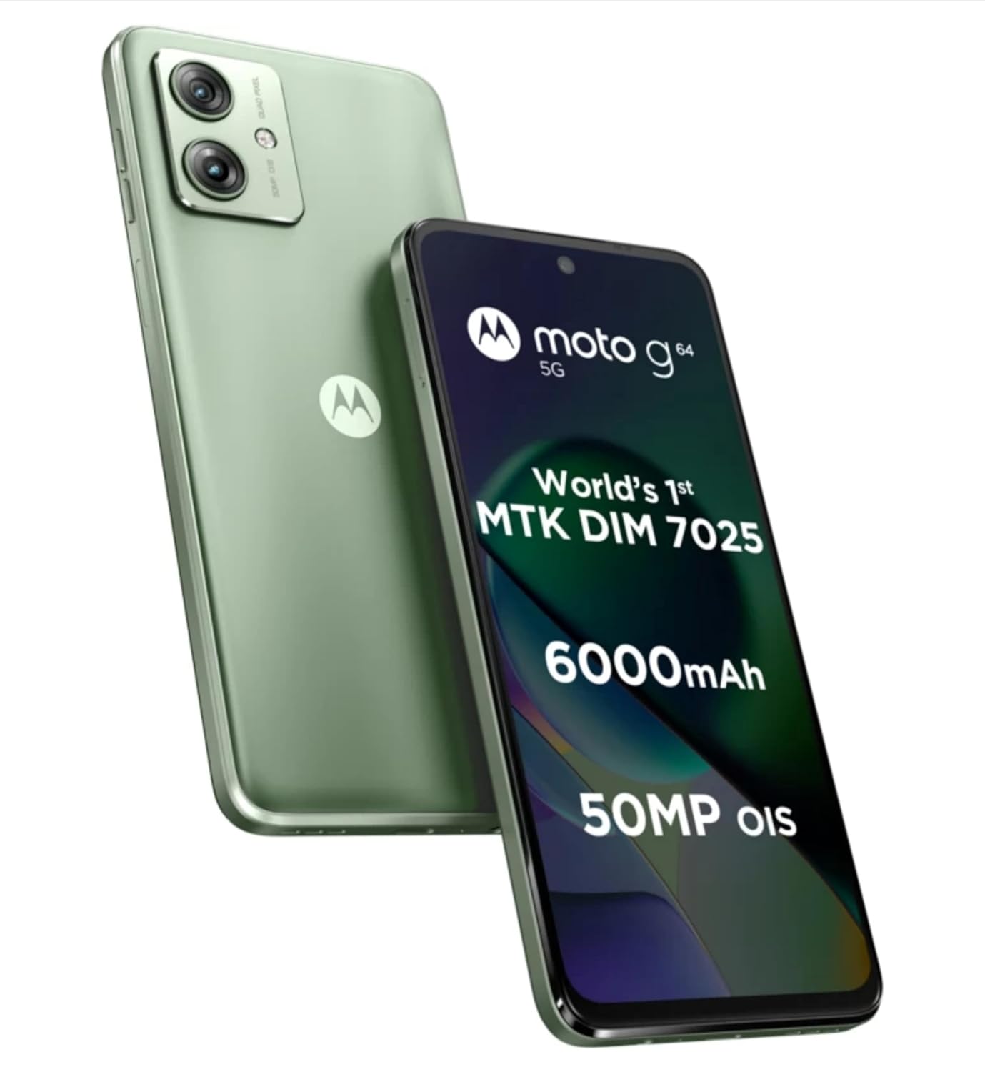 Motorola g64 5G (Mint Green, 128 GB)  (8 GB RAM)