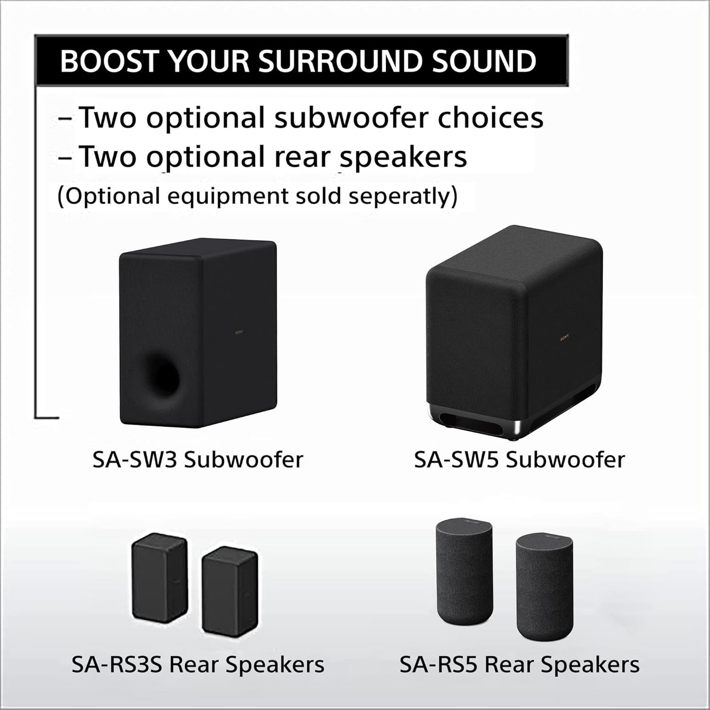 Sony HT-A3000 A Series Premium Soundbar 3.1Ch 360 Spatial Sound Mapping Soundbar For Surround Sound Home Theatre System With Dolby Atmos
