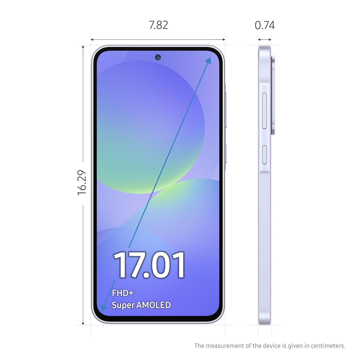Samsung Galaxy A36 5G (Awesome Lavender, 8GB, 256GB) | Awesome