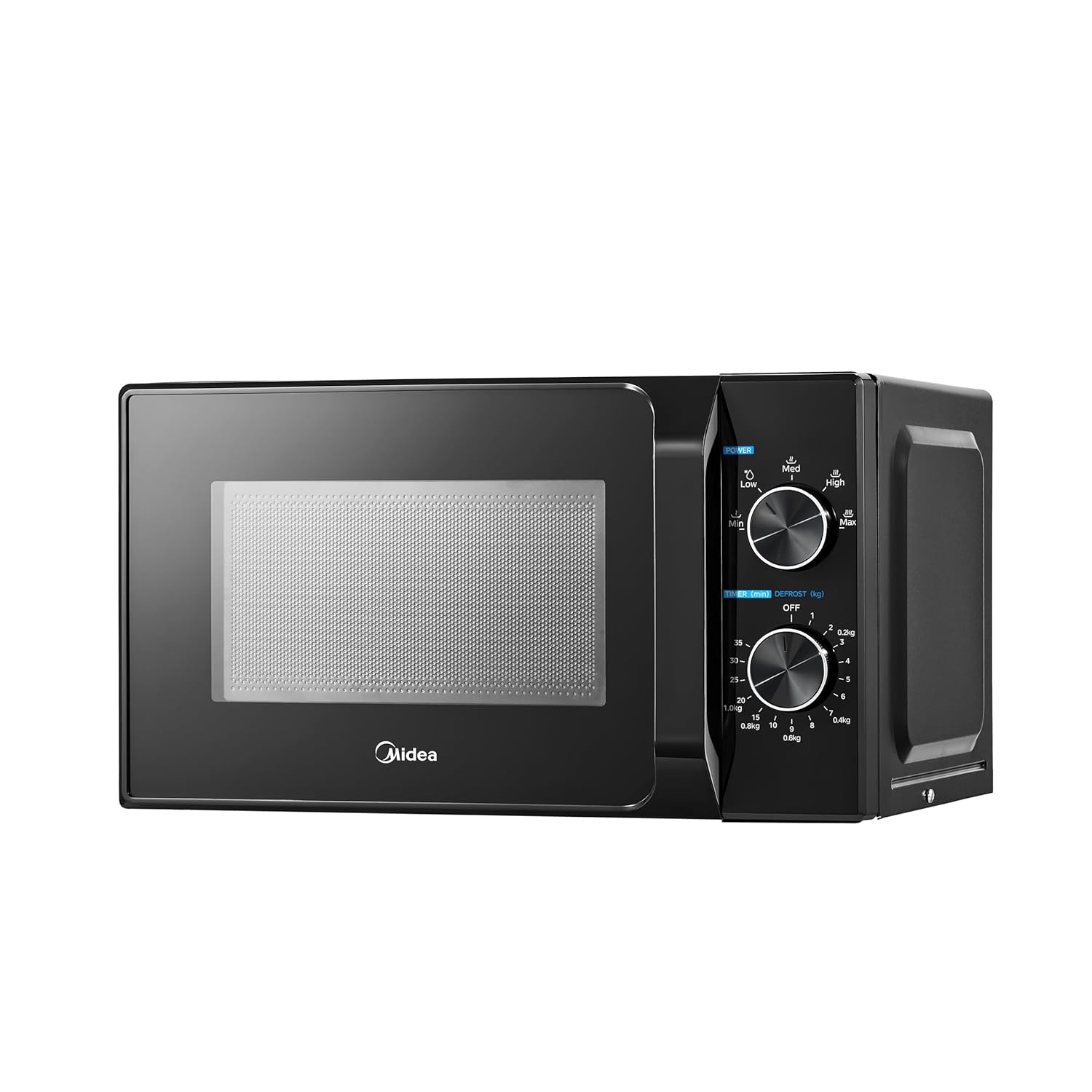 Midea 20L Solo Microwave Oven (MMO20CXA-MMPEBK, Black, 5 power
