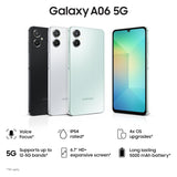 Samsung Galaxy A06 5G (Black, 4GB RAM, 128GB Storage)