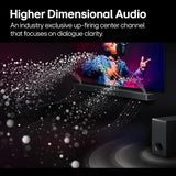 LG S70TY 400W 3.1.1 Channel Dolby Atmos, Center Up-Firing, Wow Orchestra Soundbar with HDMI, USB & Bluetooth Connectivity (Black)