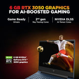 HP Victus, AMD Ryzen 5 8645HS, 6GB RTX 3050 Gaming Laptop (16GB DDR5, 512GB SSD),144Hz,300 nits,IPS, 15.6''/39.6cm, FHD, Win11, Office 24, Blue, 2,29kg, Backlit Kb,HD Camera, FB3012AX