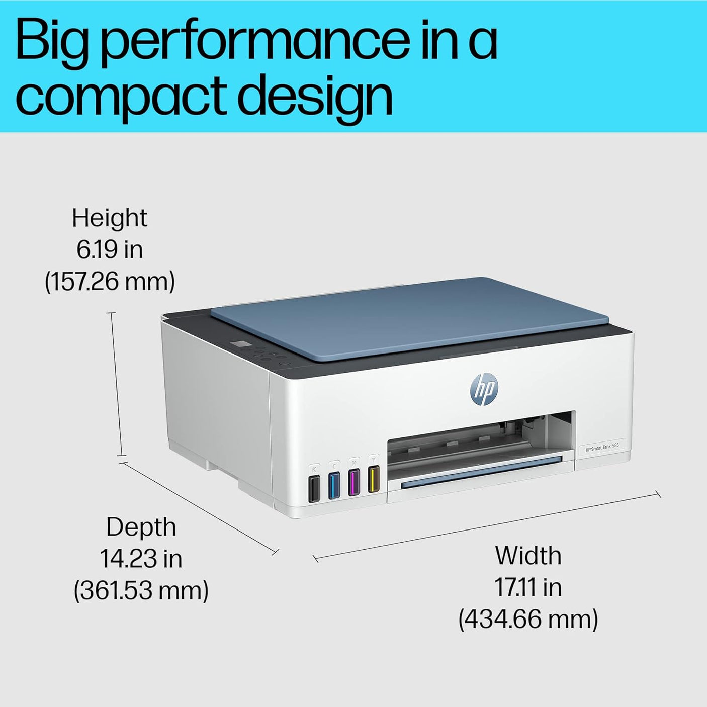 HP Smart Tank 585 All-in-One Wi-Fi Colour Wireless Home Inkjet Printers