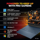 HP Victus 15-FA2191TX Gaming Laptop – 13th Gen Intel Core i5, 15.6" FHD 144Hz, RTX 3050 4GB, 16GB RAM, 512GB SSD, Win 11, Backlit KB – Blue