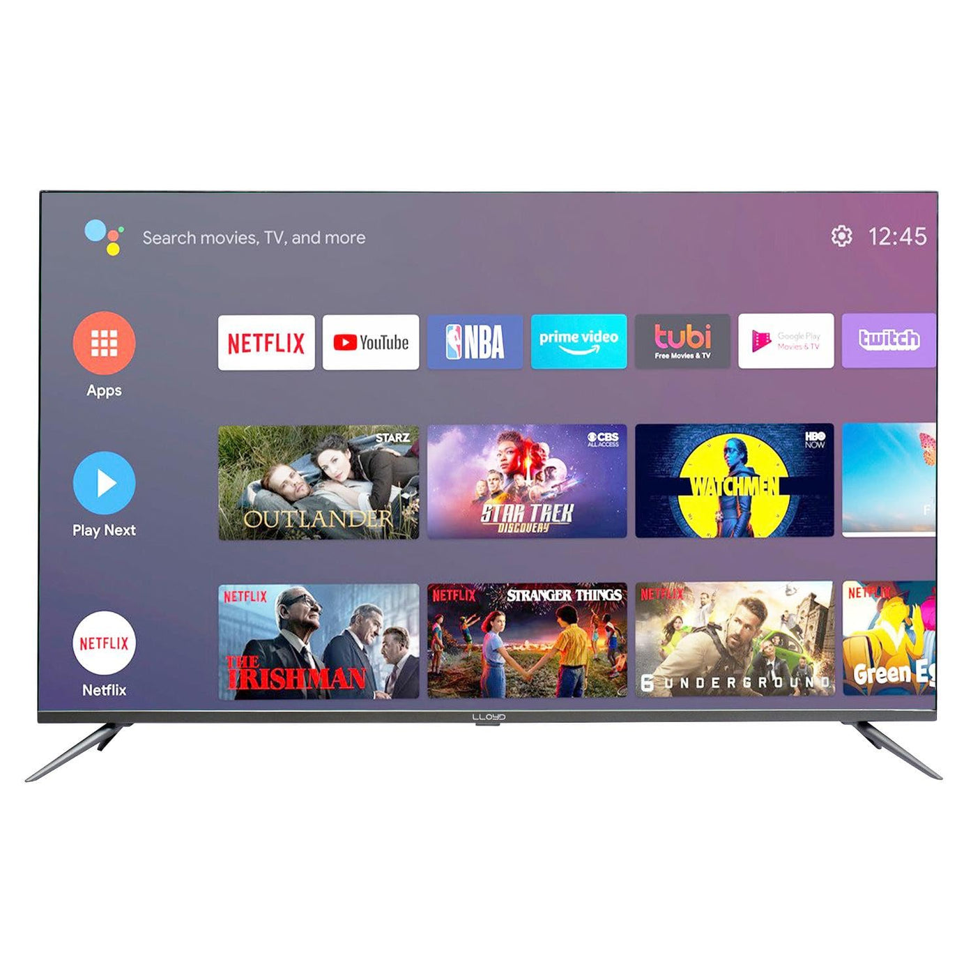 Lloyd 138cm (55 Inches) 4K Ultra HD Smart LED TV 55PS850E (Black)