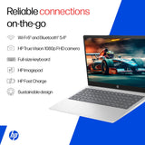 HP 14, 13th Gen Intel Core i3-1315U Laptop (8GB DDR4,512GB SSD) Anti-Glare, Micro-Edge, 14/35.6cm, FHD, Win11, M365 Basic(1yr),Office Home24, Silver,1.4kg, FHD Camera w/Privacy Shutter, EP0341TU