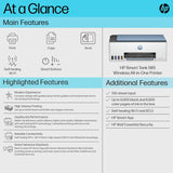 HP Smart Tank 585 All-in-One Wi-Fi Colour Wireless Home Inkjet Printers