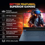 HP Victus 15-FA2191TX Gaming Laptop – 13th Gen Intel Core i5, 15.6" FHD 144Hz, RTX 3050 4GB, 16GB RAM, 512GB SSD, Win 11, Backlit KB – Blue