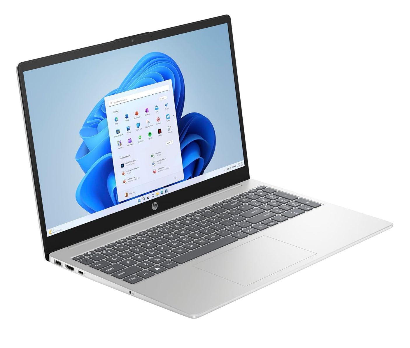 HP Laptop 15, Intel® Core™ 5 120U, 15.6-inch(39.6 cm),FHD,Anti-Glare,16GB DDR4,512GB SSD,Dual Speakers,Windows 11,Natural Silver,1.65 kg,15-FD1097TU