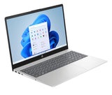HP Laptop 15, Intel® Core™ 5 120U, 15.6-inch(39.6 cm),FHD,Anti-Glare,16GB DDR4,512GB SSD,Dual Speakers,Windows 11,Natural Silver,1.65 kg,15-FD1097TU