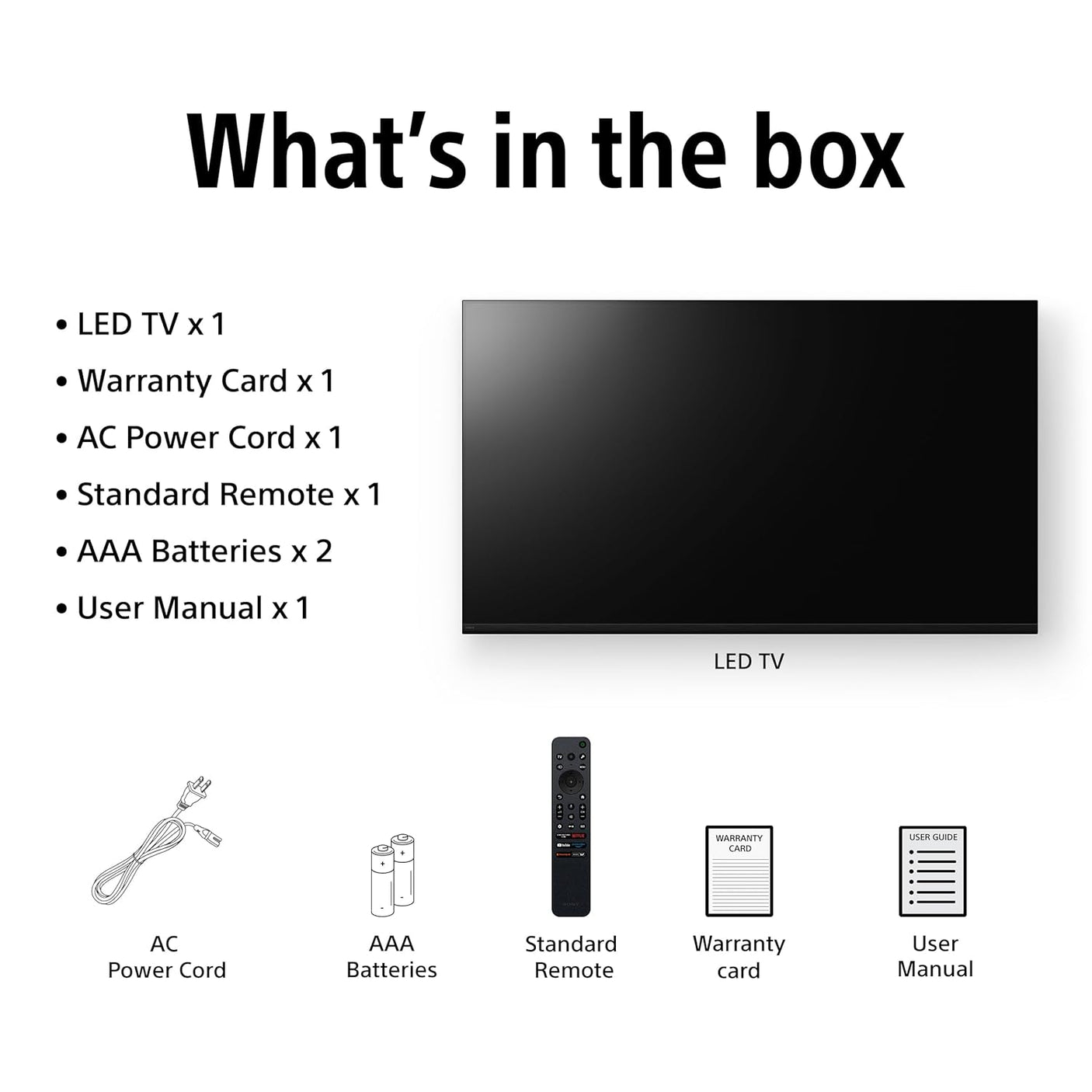 Sony 126 cm (50 inches) BRAVIA 2M2 Series 4K Ultra HD Smart LED Google TV K-50S22M2
