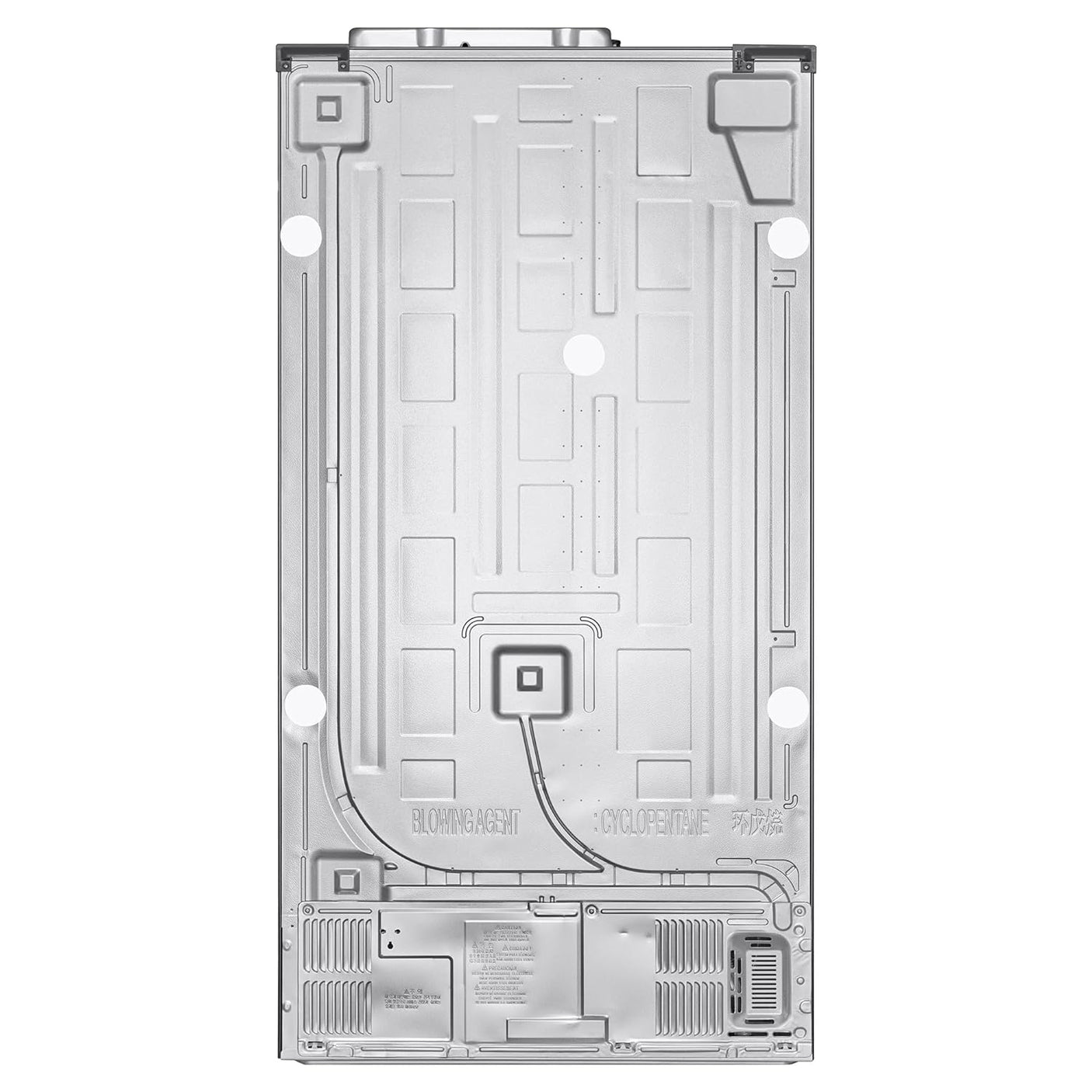 LG 833 L Frost Free Smart Inverter Compressor Wi-Fi Side-By-Side Refrigerator (GC-B307SSVL, Noble Steel 2, Door Cooling+ | Hygiene Fresh+)